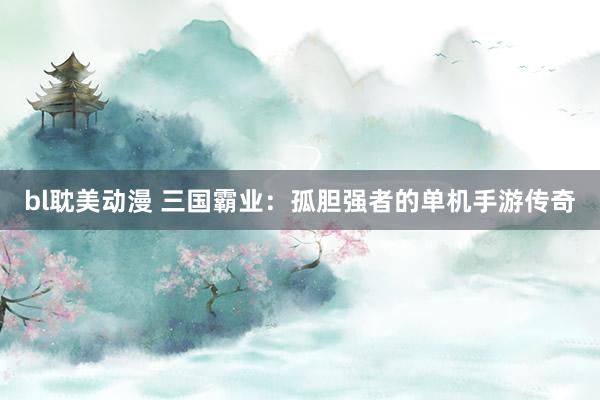 bl耽美动漫 三国霸业：孤胆强者的单机手游传奇