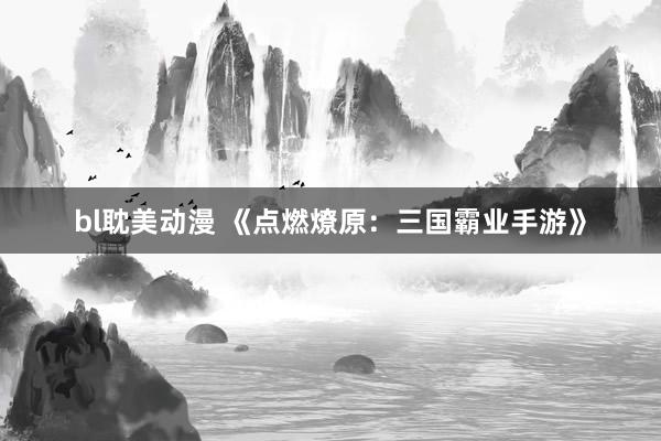 bl耽美动漫 《点燃燎原：三国霸业手游》