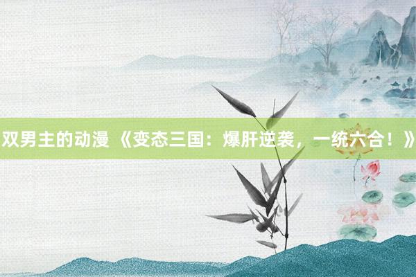 双男主的动漫 《变态三国：爆肝逆袭，一统六合！》