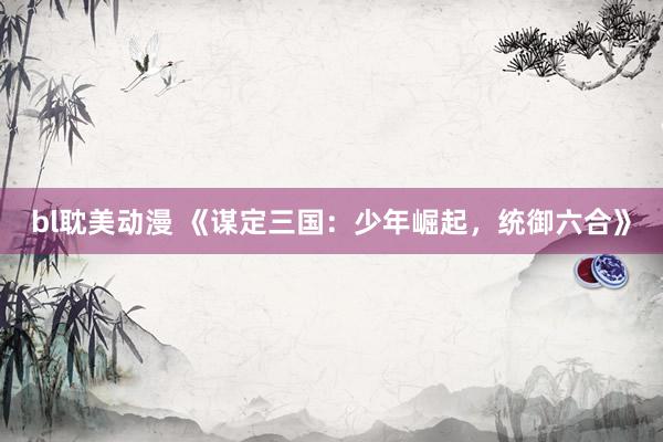 bl耽美动漫 《谋定三国：少年崛起，统御六合》